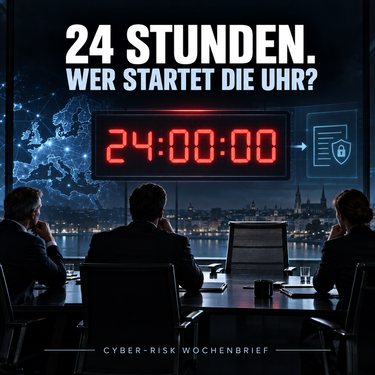 „24 Stunden sind viel Zeit – bis niemand weiß, wer die Uhr starten darf.“